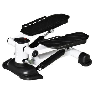 Homcom Mini Stepper Minibike Metal ABS White+Black