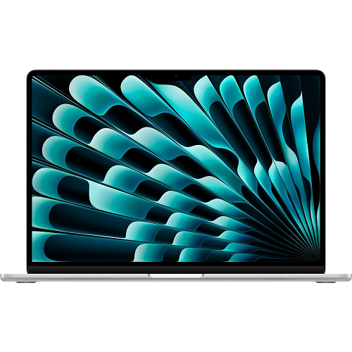 Apple MacBook Air, 15-inch, M4 chip, 10-core CPU, 10-core GPU, 16GB Unified Memory, 256GB SSD - Silber