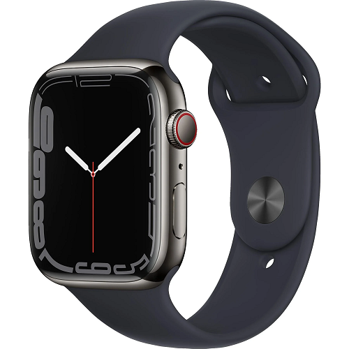 Apple Watch Series 7, Aluminium, 45mm, GPS, Sport Band 140 - 220 mm, Graphit